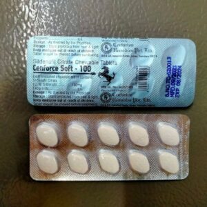 Cenforce Soft 100 Mg (Sildenafil Citrate – Chewable)